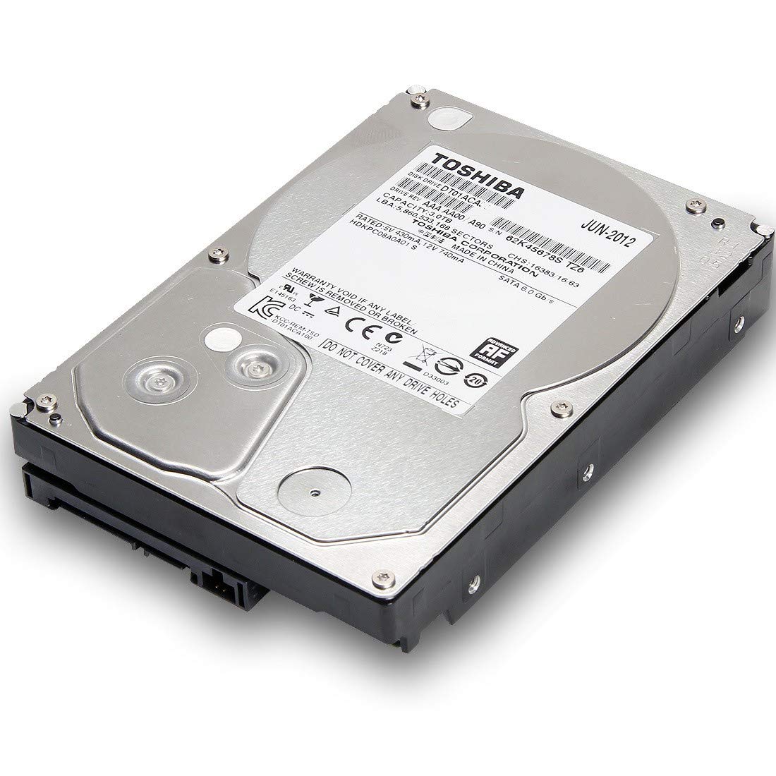 HDD TOSHIBA 2TB RECOVER